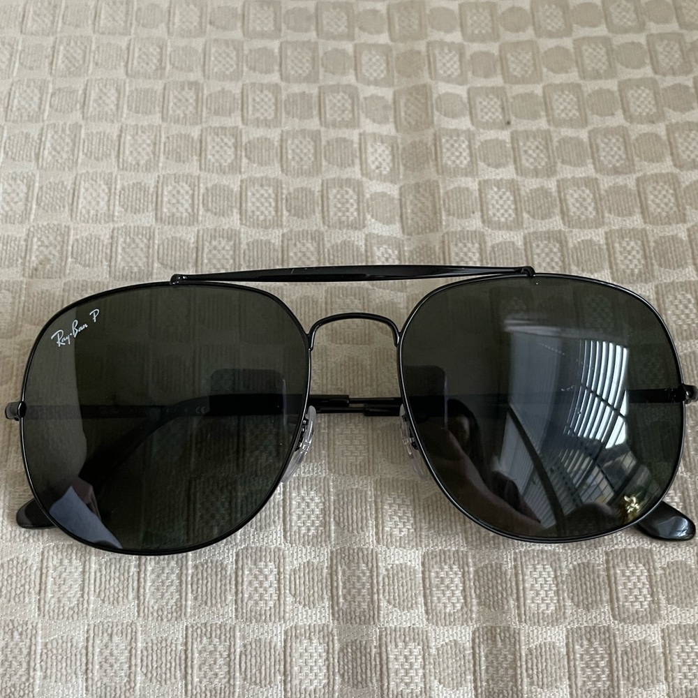 Rayban The General all black sunglasses
